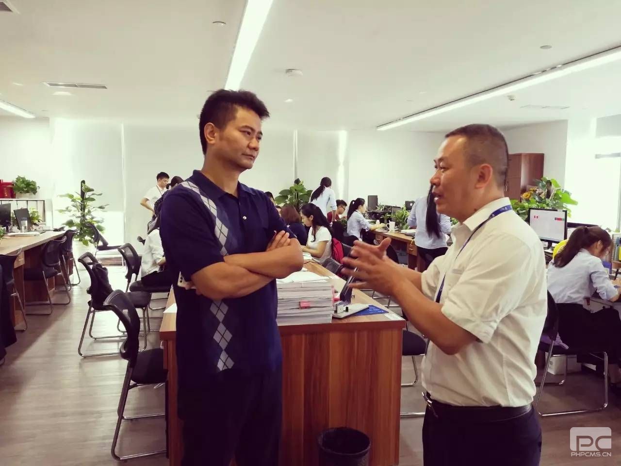 蒞臨考察